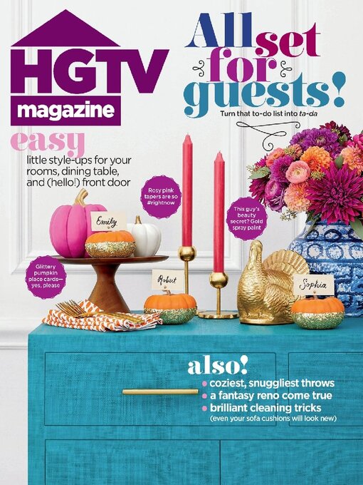 Title details for HGTV Magazine by Hearst - Available
